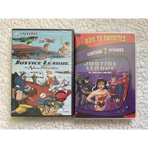 2 NEW Justice League DVDs